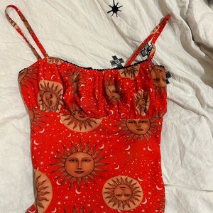 Sun & moon tank top